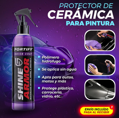 PAINT CAR™ - PROTECTOR DE  CERAMICA PARA PINTURA DE CARROS