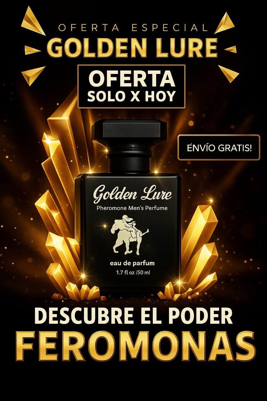 GOLDEN LURE-PERFUME CON FEROMONAS